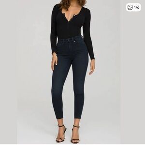 Good American Good waist crop jeans